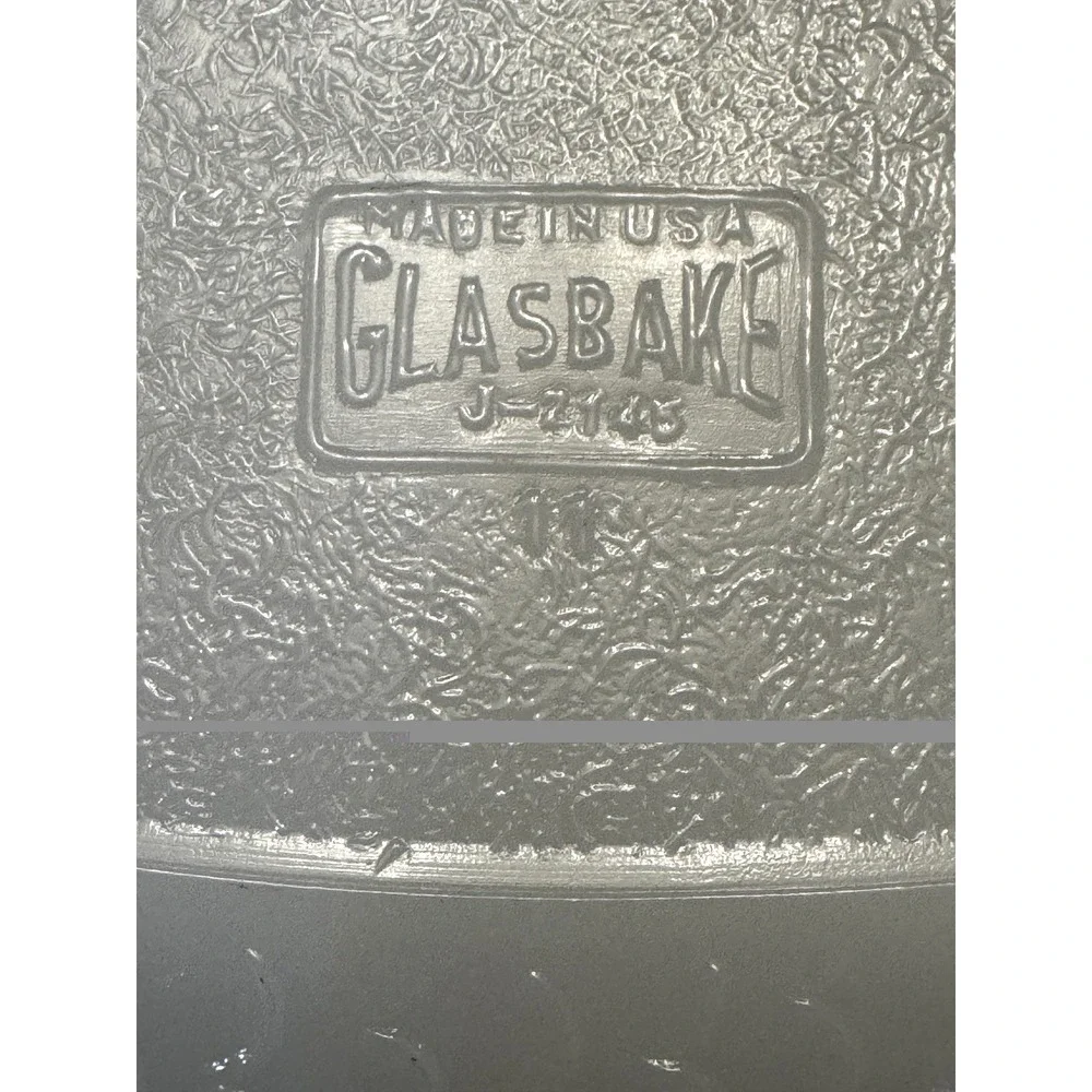 Glasbake vintage milk